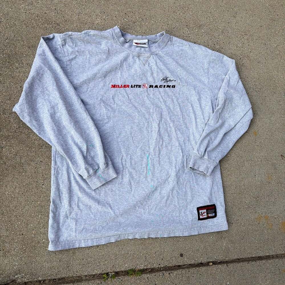 Chase Authentics Rusty Wallace Miller Lite 2 Racing NASCAR Long Sleeve T-Shirt